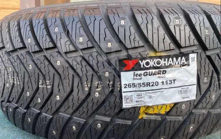 Yokohama 265/55 R20 шипованные за 790 000 тг. в Астана