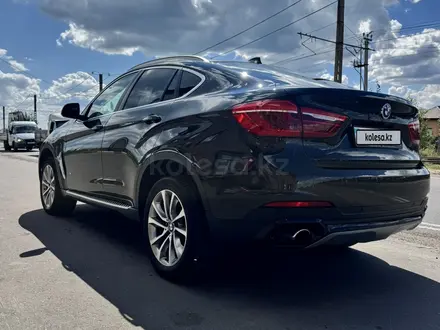 BMW X6 2016 года за 19 500 000 тг. в Астана – фото 5
