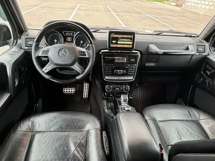 Mercedes-Benz G 63 AMG 2013 года за 33 000 000 тг. в Алматы – фото 9