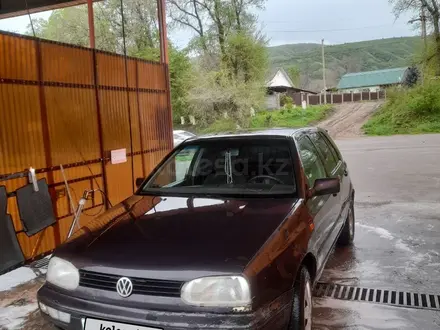 Volkswagen Golf 1993 года за 1 300 000 тг. в Есик – фото 7