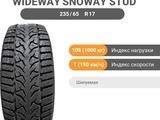 235/65R17 WIDEWAY SNOWAY STUD 108TXL ЗИМ за 33 400 тг. в Шымкент