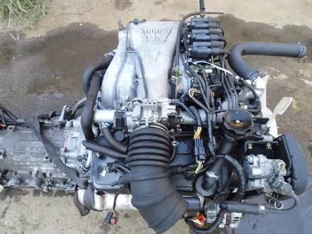 Двигатель Toyota L C Prado 95 за 100 тг. в Алматы – фото 2