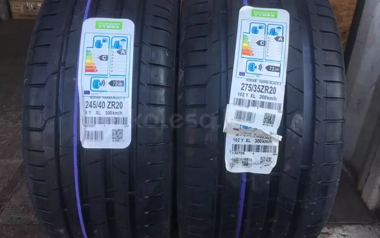 245-40-20 перед, и зад 275-35-20 Nokian Hakka Black 2 за 125 000 тг. в Алматы