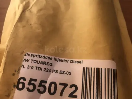 Форсунка Volkswagen Touareg 3.0 TDI ВКS за 50 000 тг. в Караганда – фото 3