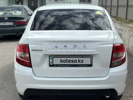 ВАЗ (Lada) Granta 2190 2021 года за 4 100 000 тг. в Тараз – фото 4