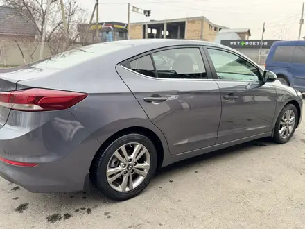 Hyundai Elantra 2018 года за 8 100 000 тг. в Тараз – фото 4