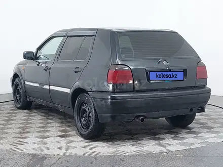 Volkswagen Golf 1993 года за 1 010 000 тг. в Астана – фото 7