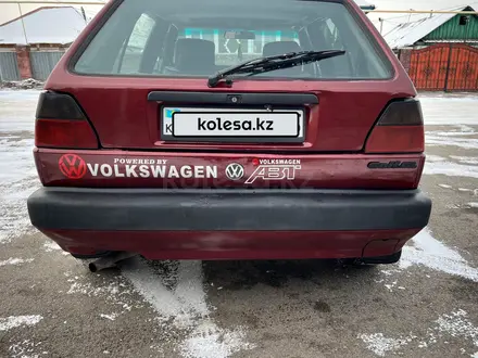 Volkswagen Golf 1991 года за 690 000 тг. в Алматы – фото 6