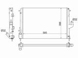 Радиатор за 17 750 тг. в Алматы