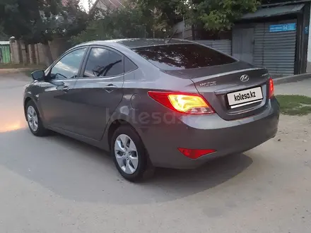 Hyundai Accent 2015 года за 6 100 000 тг. в Алматы – фото 6