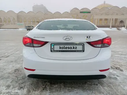 Hyundai Elantra 2015 года за 6 500 000 тг. в Уральск – фото 5