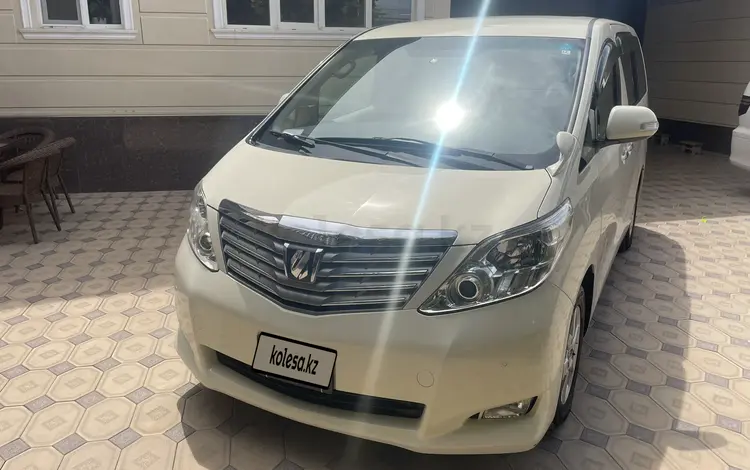 Toyota Alphard 2008 года за 12 800 000 тг. в Шымкент