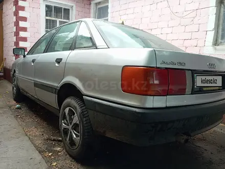 Audi 80 1989 года за 950 000 тг. в Шу – фото 2