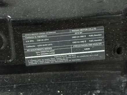 Капот бу оригинал Nissan patrol Y62 2010-2017 за 120 000 тг. в Астана – фото 7