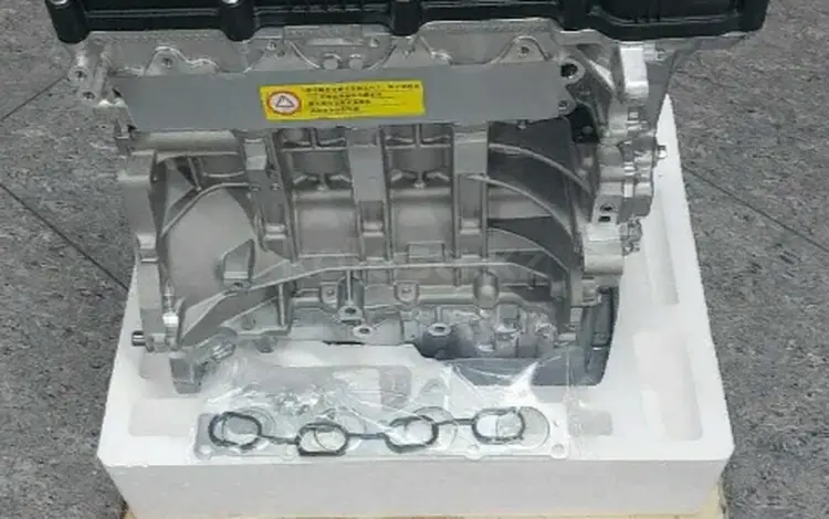 Двигатель (мотор) новый G4FG (две муфты VVTI) Hyundai Accent/Solaris (2017-үшін657 500 тг. в Костанай