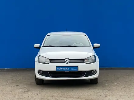 Volkswagen Polo 2013 года за 4 590 000 тг. в Алматы – фото 2