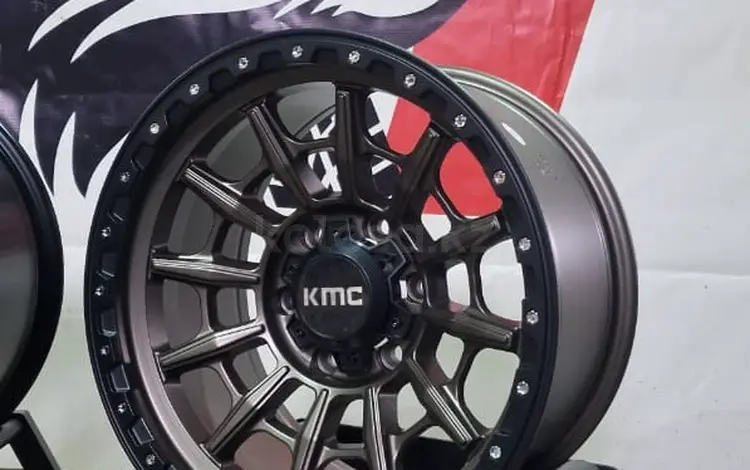 RT Wheels 70548 R17x9 6x139, 7 ET0 D110 MRGWT bronze + black lip polish за 340 000 тг. в Алматы
