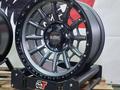 RT Wheels 70548 R17x9 6x139, 7 ET0 D110 MRGWT bronze + black lip polish за 340 000 тг. в Алматы – фото 5