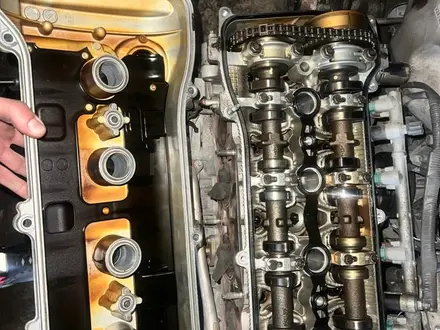 Двигатель на Toyota Highlander ДВС и АКПП 1MZ/2AZ/2AR/2GR/1GR/1UR/3UR/2UZүшін120 000 тг. в Алматы – фото 3