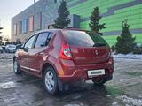 Renault Sandero 2011 года за 3 600 000 тг. в Алматы – фото 5