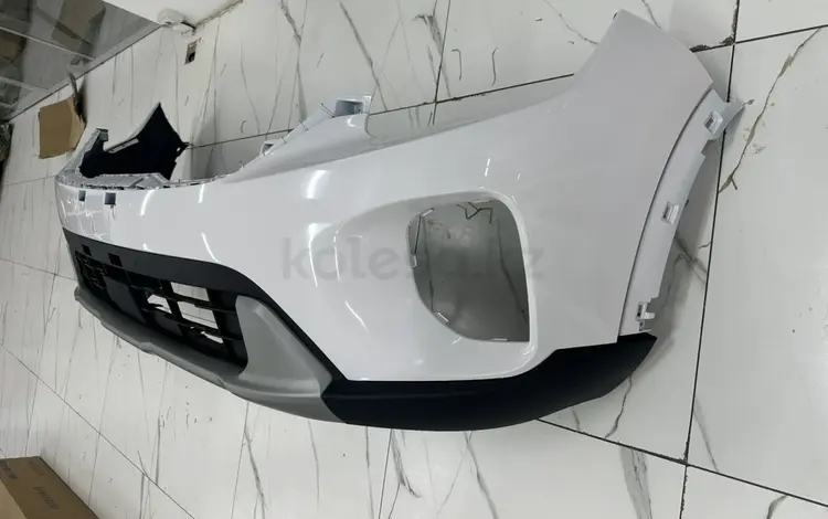KIA Seltos Передний бампер в белом цвете за 5 000 тг. в Астана
