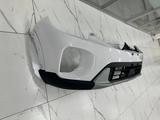 Передний бампер KIA Seltos белый за 7 000 тг. в Астана