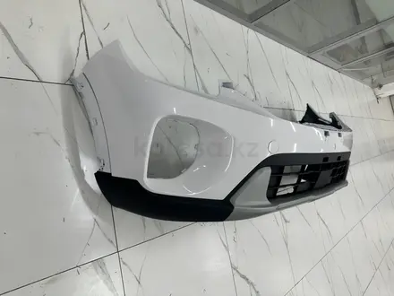 KIA Seltos Передний бампер в белом цвете за 5 000 тг. в Астана – фото 2