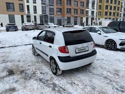 Hyundai Getz 2010 года за 3 600 000 тг. в Астана – фото 5