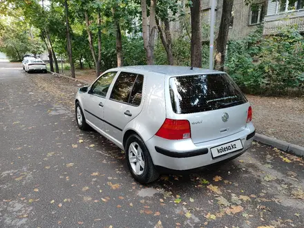 Volkswagen Golf 2001 года за 2 400 000 тг. в Алматы – фото 7