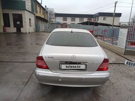 Mercedes-Benz S 320 2000 года за 4 500 000 тг. в Алматы – фото 4