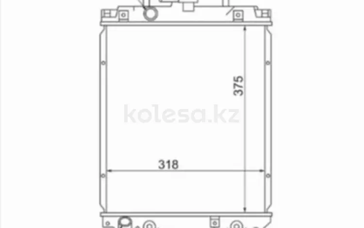 Радиатор двигателя за 16 750 тг. в Алматы