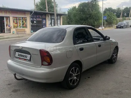 Chevrolet Lanos 2007 года за 1 300 000 тг. в Шымкент – фото 6