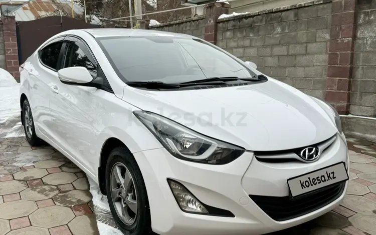 Hyundai Elantra 2015 годаүшін6 900 000 тг. в Алматы