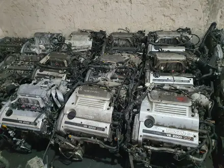 Kонтрактный двигатель Nissan Maxima — VQ20, VQ25, VQ30 за 333 000 тг. в Алматы – фото 2