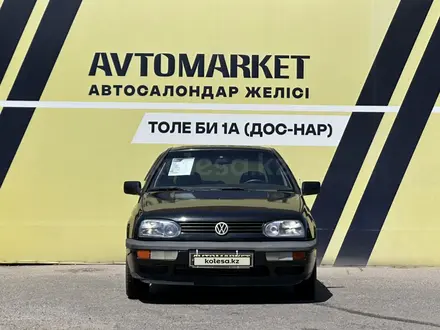 Volkswagen Golf 1995 года за 1 800 000 тг. в Тараз – фото 3