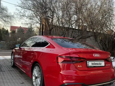 Audi A5 2022 года за 19 500 000 тг. в Алматы – фото 2