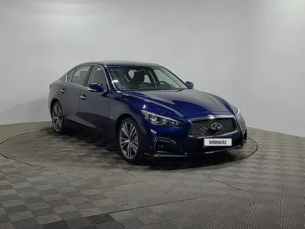 Infiniti Q50 2018 года за 12 190 000 тг. в Алматы – фото 3