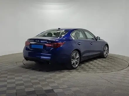 Infiniti Q50 2018 года за 12 190 000 тг. в Алматы – фото 5