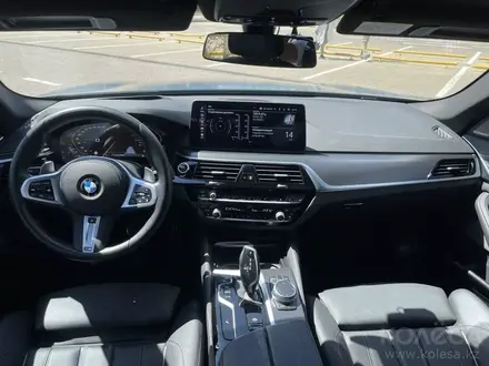 BMW 530 2020 года за 31 000 000 тг. в Костанай – фото 9