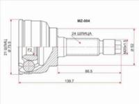 Шрус наружный, граната наружняяүшін10 150 тг. в Павлодар