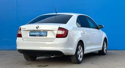 Skoda Rapid 2015 года за 4 700 000 тг. в Алматы – фото 3