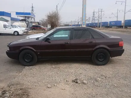 Audi 80 1993 года за 1 800 000 тг. в Тараз – фото 7