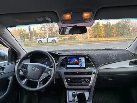 Hyundai Sonata 2017 года за 6 750 000 тг. в Алматы – фото 5
