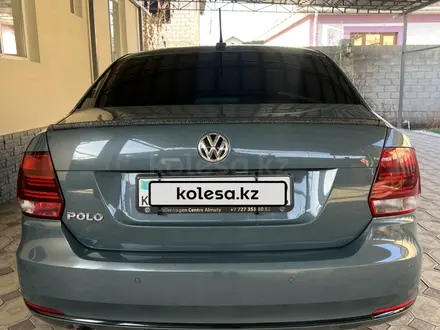 Volkswagen Polo 2019 года за 6 000 000 тг. в Алматы – фото 4