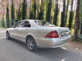 Mercedes-Benz S 320 1999 годаfor2 800 000 тг. в Талдыкорган – фото 3