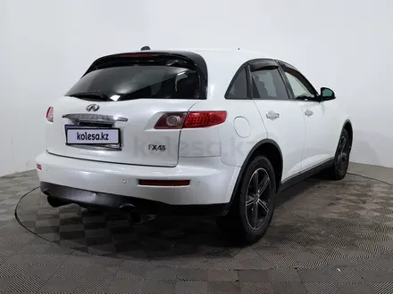 Infiniti FX45 2003 года за 2 990 000 тг. в Астана – фото 5
