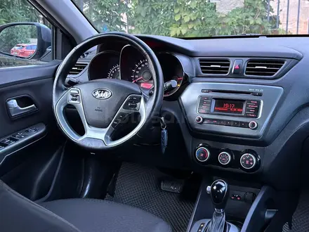 Kia Rio 2015 года за 6 150 000 тг. в Астана – фото 11