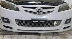 Ноускат носкат бампер фары решетка зеркала крылья капот Мазда 6 mazda 6 за 10 000 тг. в Астана – фото 2