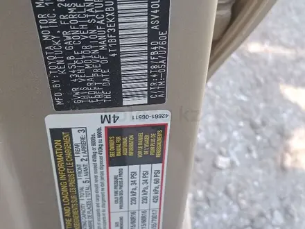 Toyota Camry 2011 года за 4 000 000 тг. в Уральск – фото 9
