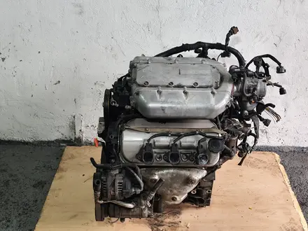 Двигатель J35A J35A4 3.5 Honda Pilot Odyssey USA Acura MDX Хонда Пилот за 530 000 тг. в Караганда – фото 4